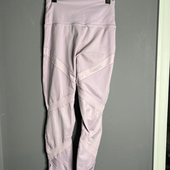 Aerie Light Purple Mid Rise Ankle Length Leggings Size Small - Picture 5 of 8